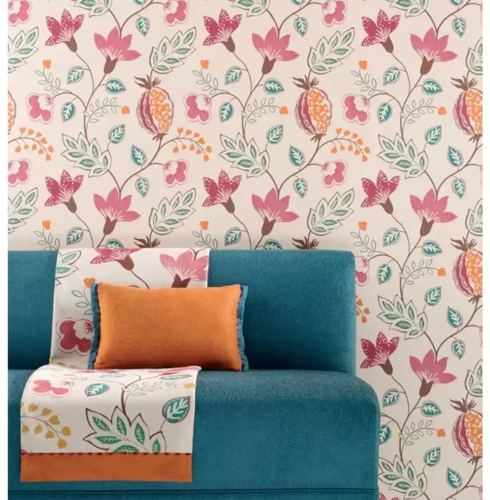 Osborne & Little Wallpaper Roll ~ Benvarden Floral Boho Cottage  Made in England